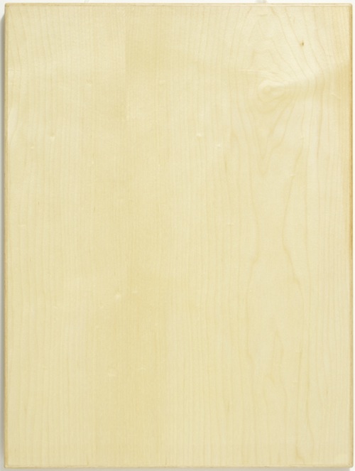 flat cut maple slab style kitchen cabinet door